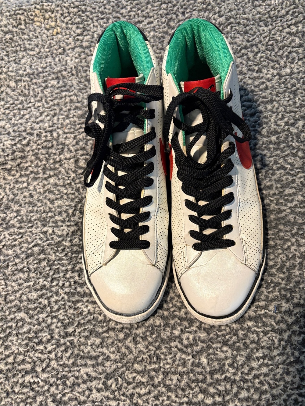 Nike Men’s Size 13 Blazer Brooklyn Spike Lee Edition Hi Tops Excellent Condition
